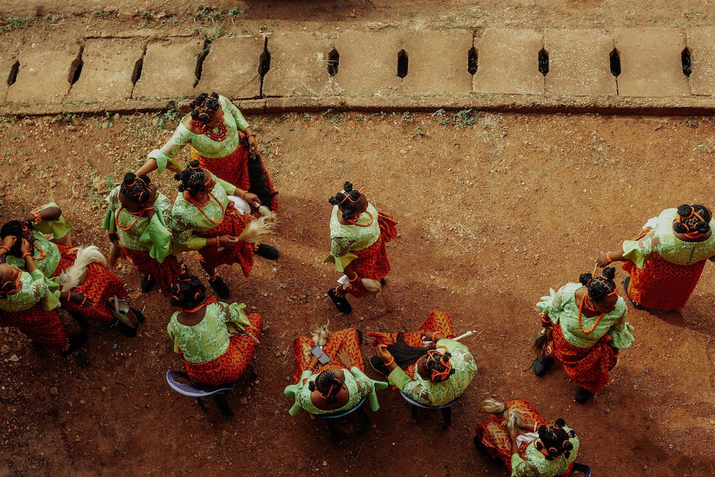 Women in Traditional Clothing